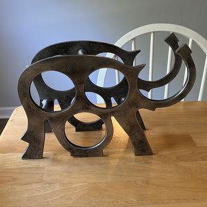 Elephant Wine Rack
